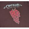 Hopbos  "Lambic dans les vignes" heren t-shirt - digitaal print EUROPESE MAAT