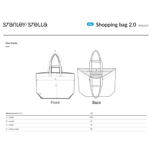 Tote Bag - 100 % Bio Katoen